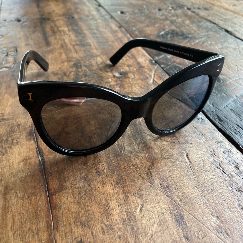 Illesteva Leonard Black mirror Sunglasses